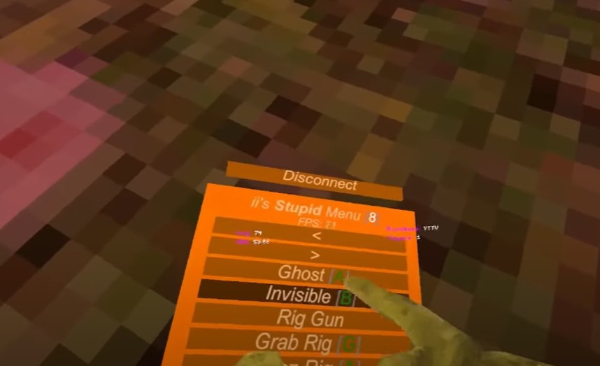 IIs Stupid Menu gorilla