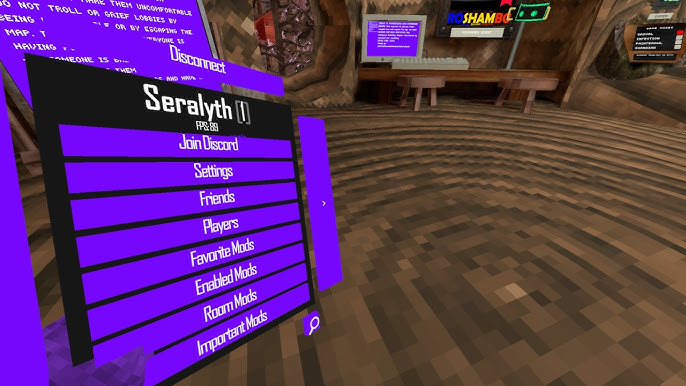Seralyth Mod Menu for Gorilla Tag